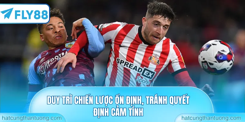 Duy trì chiến lược ổn định, tránh quyết định cảm tính